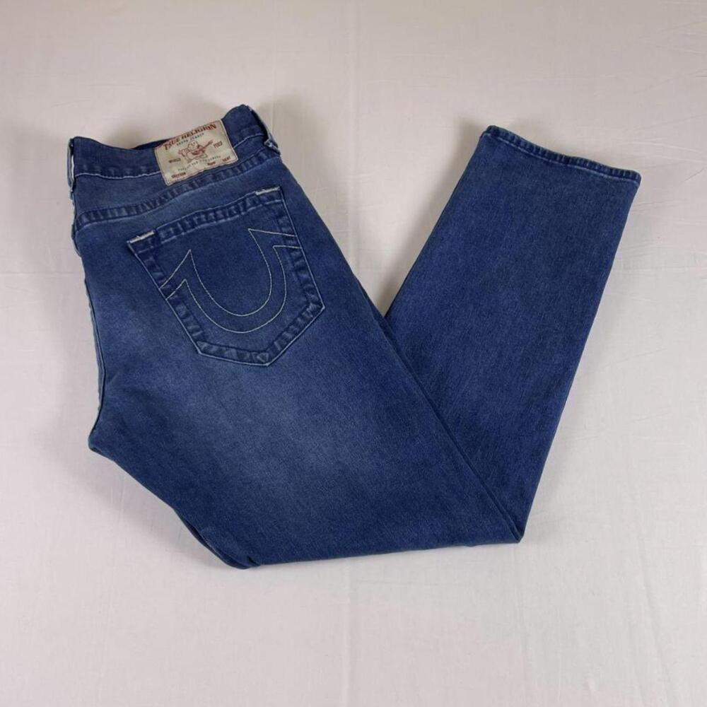 True Religion Geno Relaxed Slim Jeans | Size 36
